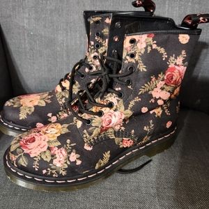 Dr. Martens Floral Boots